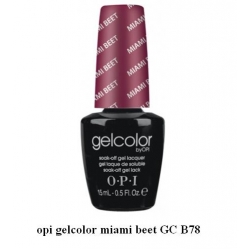 Гел Лак 15ml miami beet GC B78 OPI Gelcolor
